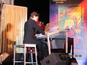 美酒迎嘉賓－日本雙排鍵電子琴演奏家“神田 將”歡迎酒會記 