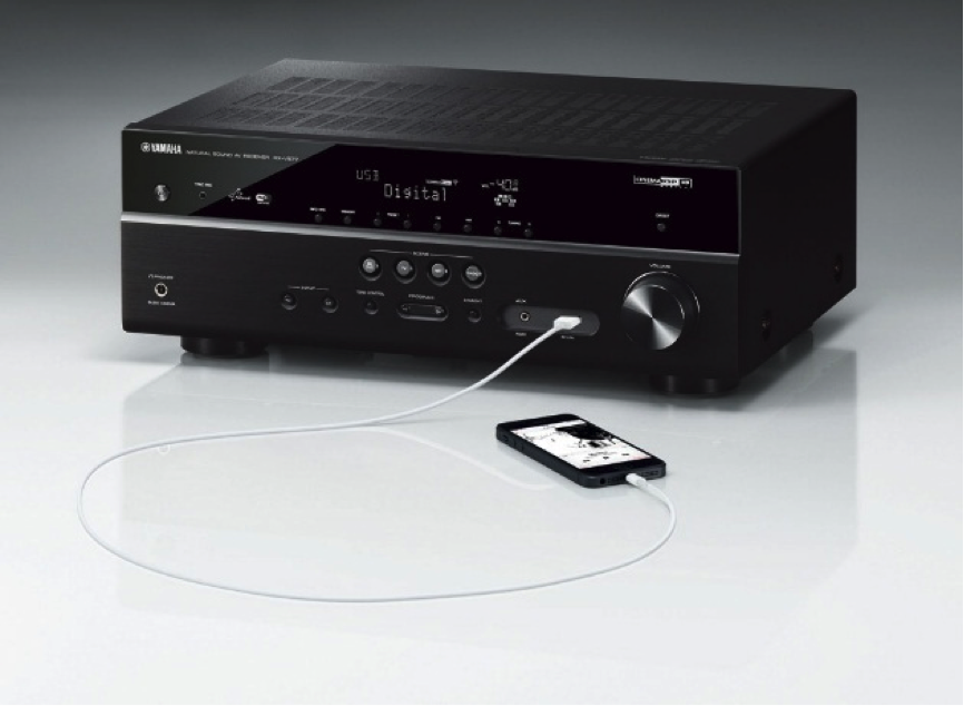 新款上市：RX-V577，雅馬哈7.2聲道數(shù)碼家庭影院收音擴音機 