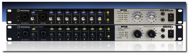 Steinberg 發布了用于 MR816 音頻接口的更新 