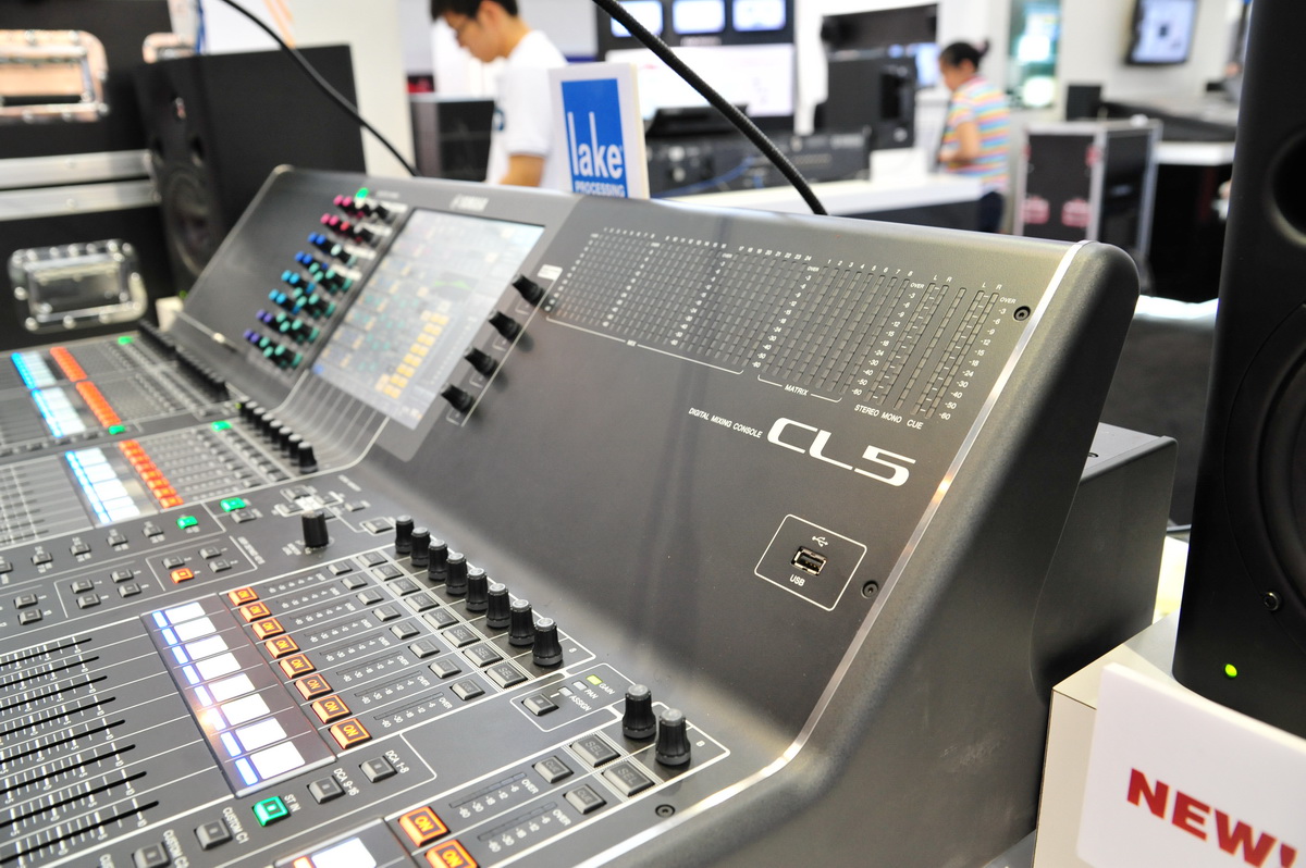 PALM展會落幕，雅馬哈CL系列數字調音臺隆重發布 