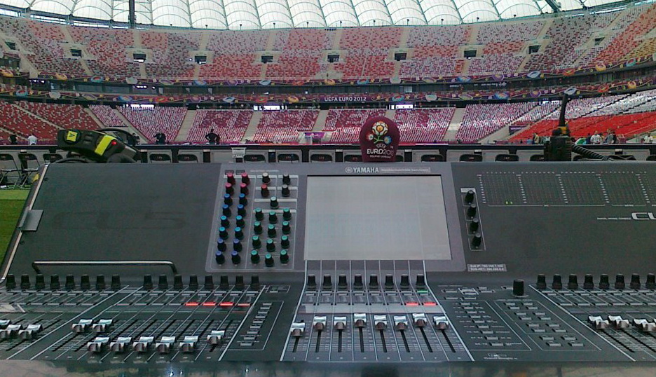 射門！得分！——雅馬哈數(shù)字調(diào)音臺運用于2012 UEFA歐洲杯各大賽場 