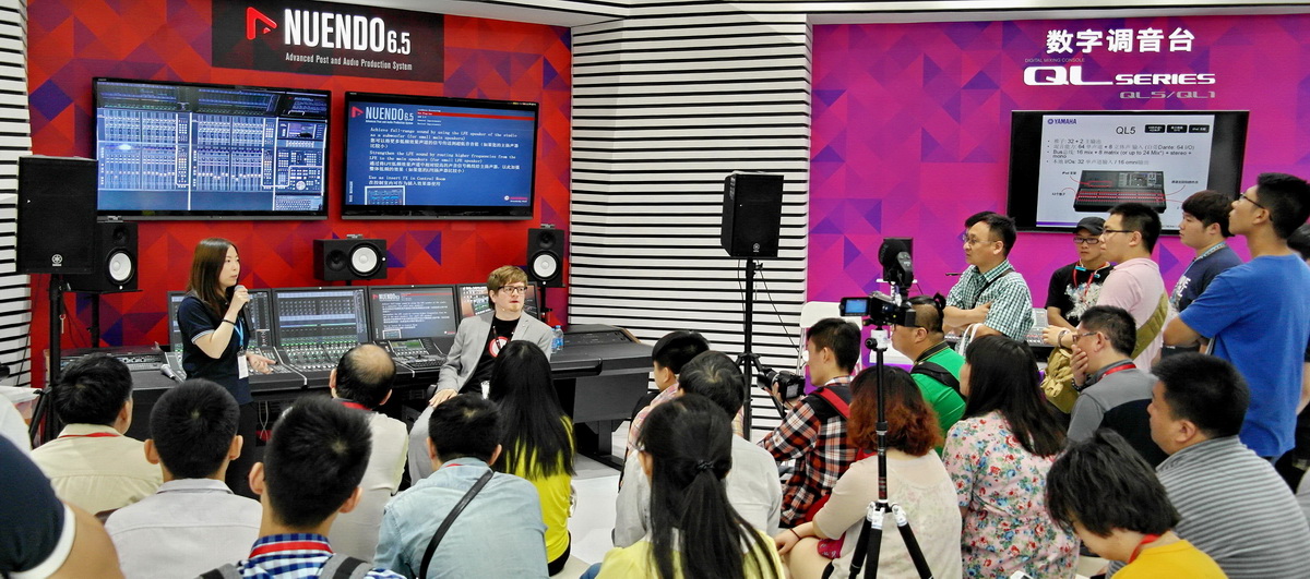 雅馬哈攜眾多新品亮相 PALM EXPO 2014 展會 