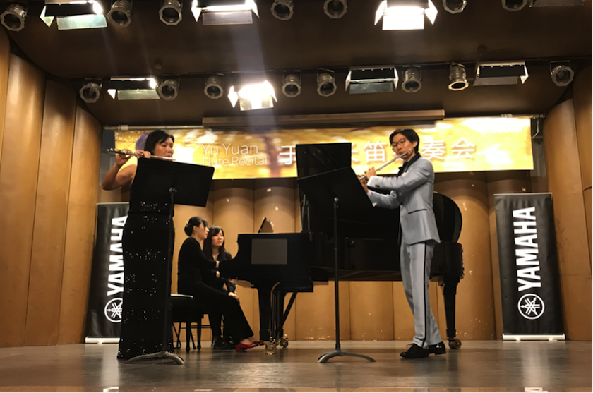 長(zhǎng)笛之子于淵 現(xiàn)場(chǎng)演繹天籟之音