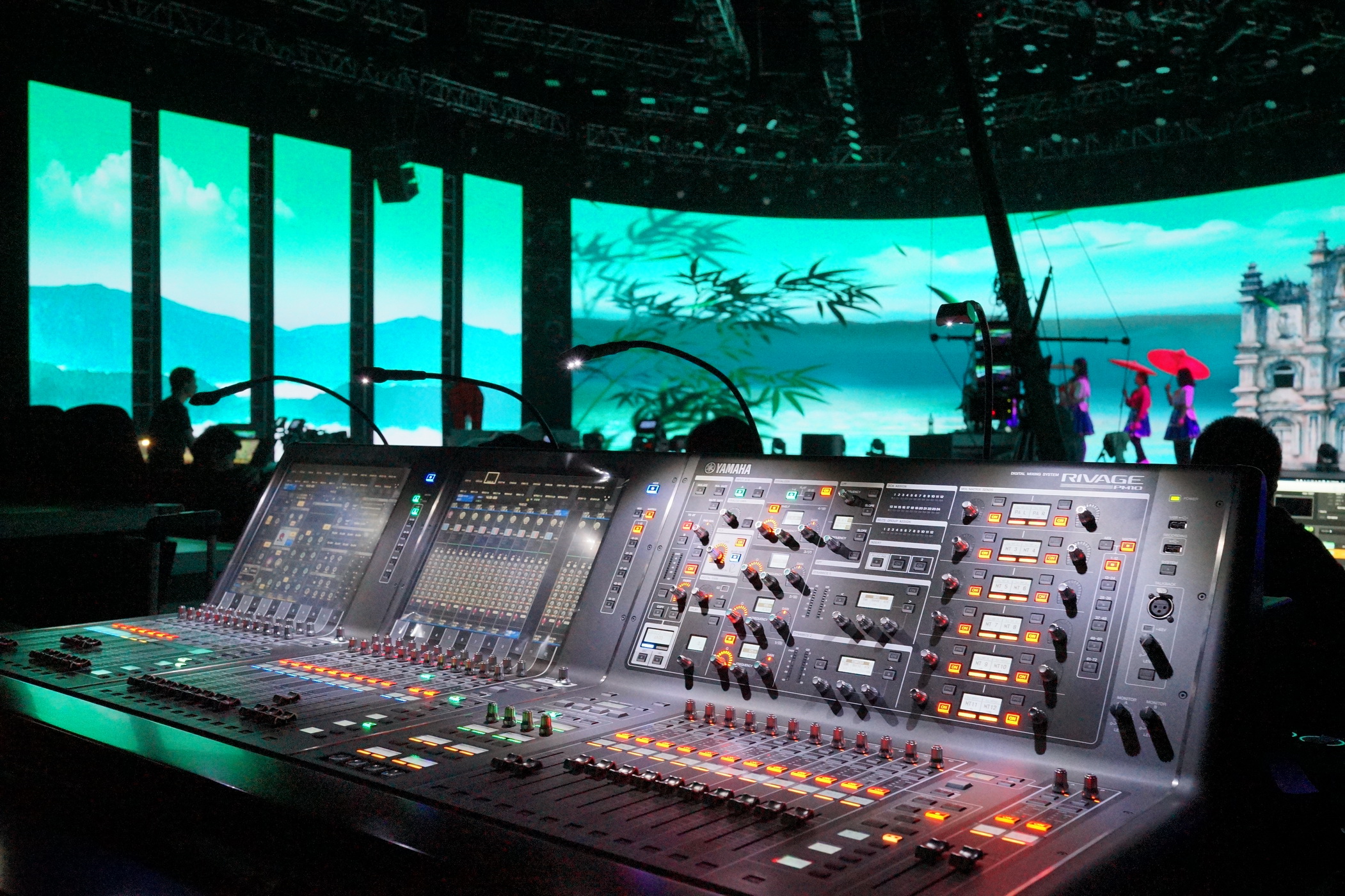 兩套 RIVAGE PM10 數字混音系統落戶貴州廣電演播廳