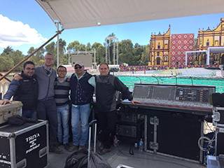 RIVAGE PM10 在墨西哥——雅馬哈墨西哥公司為教皇到訪提供擴(kuò)聲