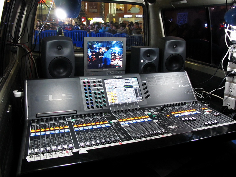 佛山電視臺(tái) “你好，佛山” 跨年晚會(huì)——CL數(shù)字調(diào)音臺(tái)系統(tǒng)運(yùn)用于跨年晚會(huì)露天演出直播