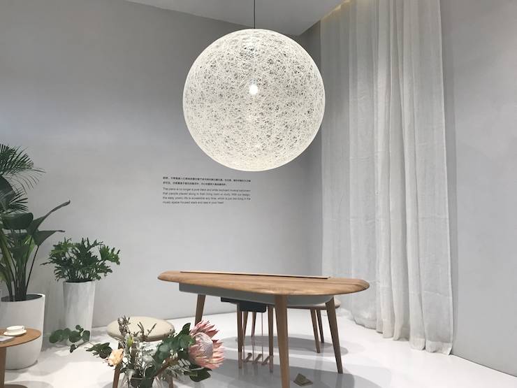 攜手Mexarts漾美家居，概念款雅馬哈亮相上海家具展