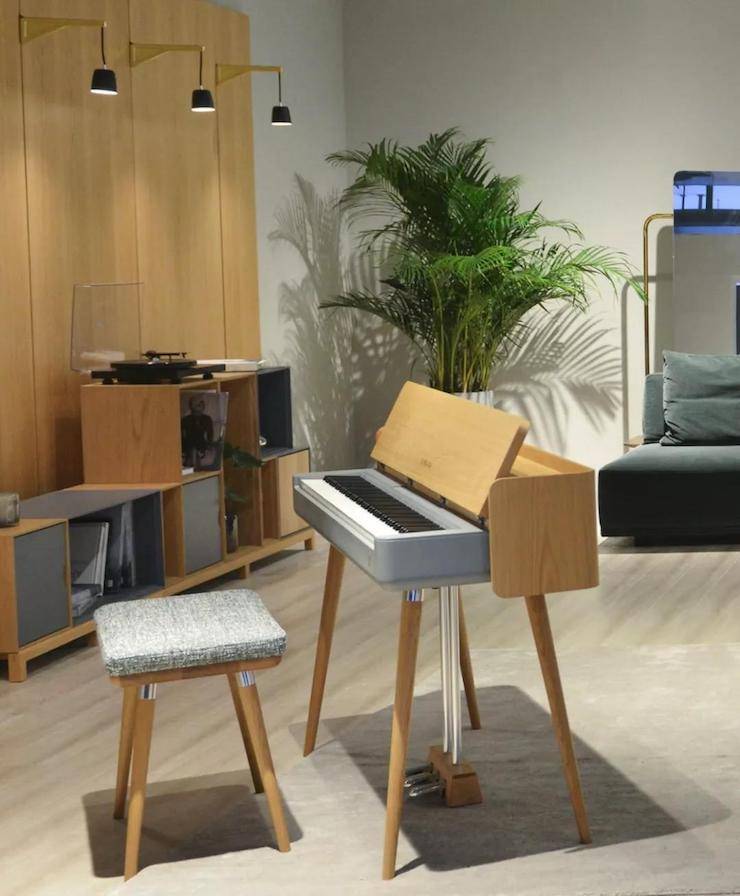 攜手Mexarts漾美家居，概念款雅馬哈亮相上海家具展