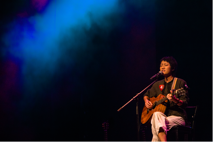 第四屆“雅馬哈吉他女聲彈唱大賽”總冠軍出爐<br />溫格奪冠，董冬冬擔(dān)任評委