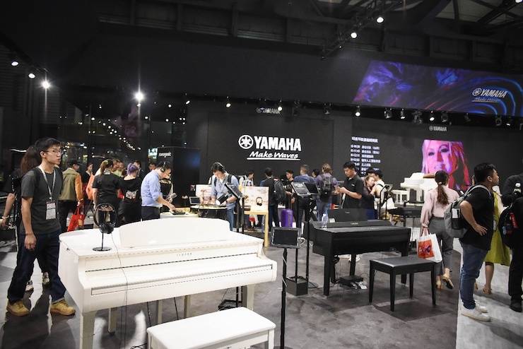 雅馬哈亮相Music China 2019