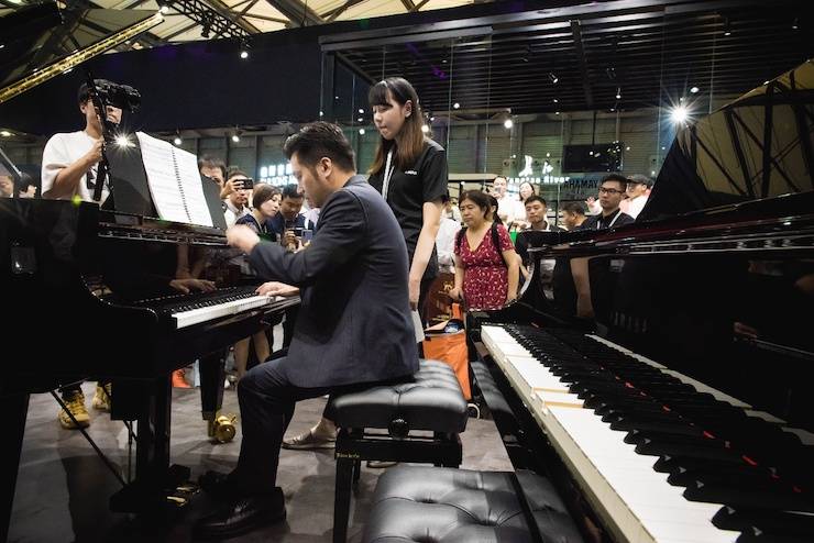 雅馬哈亮相Music China 2019