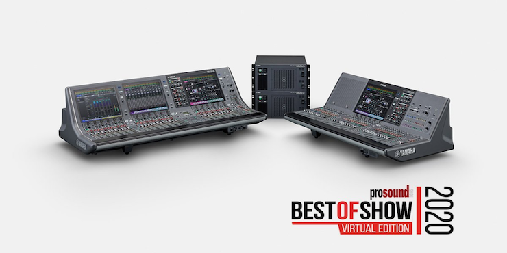 RIVAGE PM5和PM3數字混音系統，實力斬獲IBC 2020 Best of Show大獎