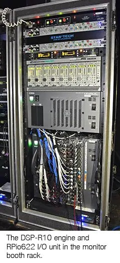 RIVAGE PM10助力Naoto Inti Raymi的室內巡演