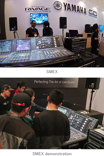 RIVAGE PM7在發(fā)布前的巡回演出中為印尼工程師們留下深刻印象