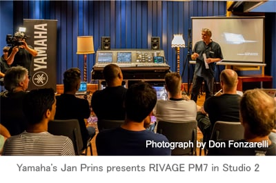 傳奇色彩的Wisseloord Studio主辦RIVAGE混音大師班