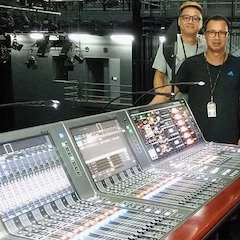 位于Mediacorp演播室核心部位的雅馬哈