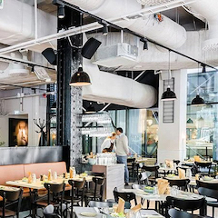 雅馬哈助力斯德哥爾摩的法國工業風餐廳Usine