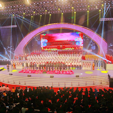 深圳灣體育中心——CL5數(shù)字調(diào)音臺(tái)應(yīng)用于國慶歌詠大會(huì)大型演出