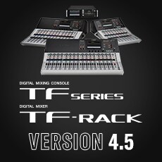 雅馬哈TF系列迎來V4.5版本，新增Audix麥克風預設與更靈活的 USB 輸出規格！
