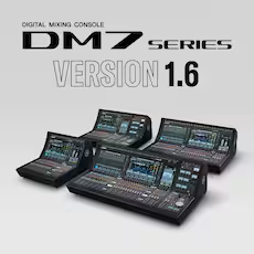 雅馬哈 DM7 系列數字調音臺新固件和PY64-D Dante 接口卡登場
